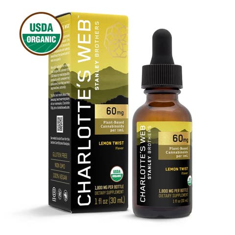 60mg Lemon Twist CBD Oil 